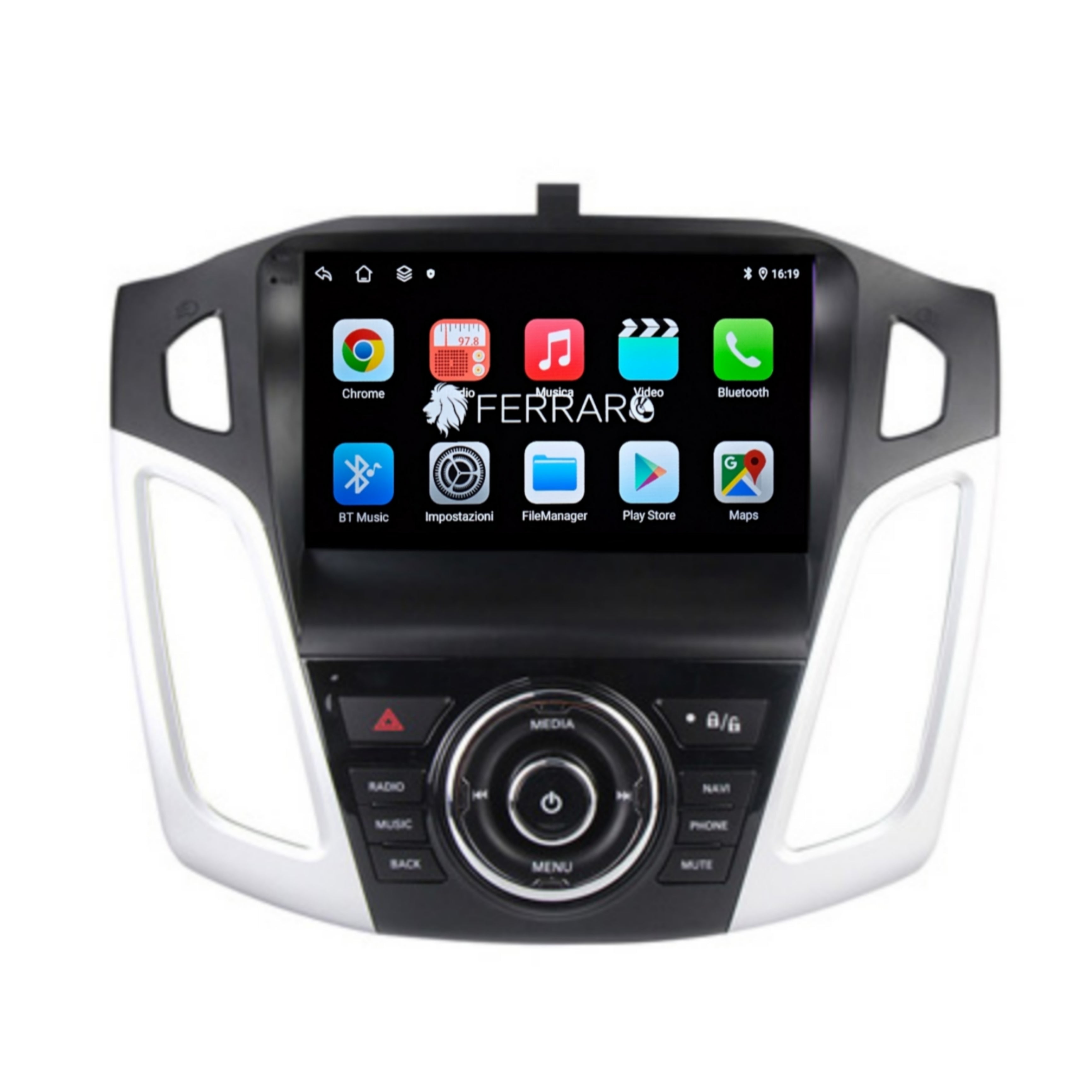 Autoradio per Ford Focus 3 9" | 2011-2019 | Android | Bluetooth | CarPlay | Android Auto | 2GB/4GB/6GB/8GB Ram