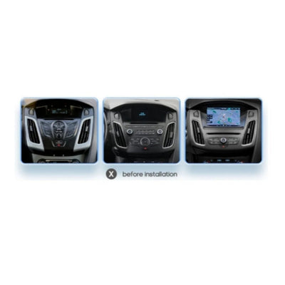 Kit Montaggio Autoradio 9"Pollici per Ford Focus 3 (2011-2018) Mascherina, Cablaggio per Autoradio Android