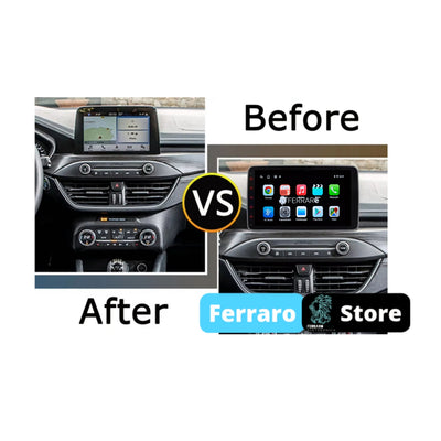 Autoradio per Ford Focus 4 9" | 2018-2022 | Android | Bluetooth | CarPlay | Android Auto | 4/64GB Ram