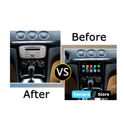 Car Radio for FORD S-Max [2007 - 2015] - 2GB/4GB/6GB/8GB Car Radio with Intelligent System, GPS, Navigator, 2Din 9"Inch, Wifi