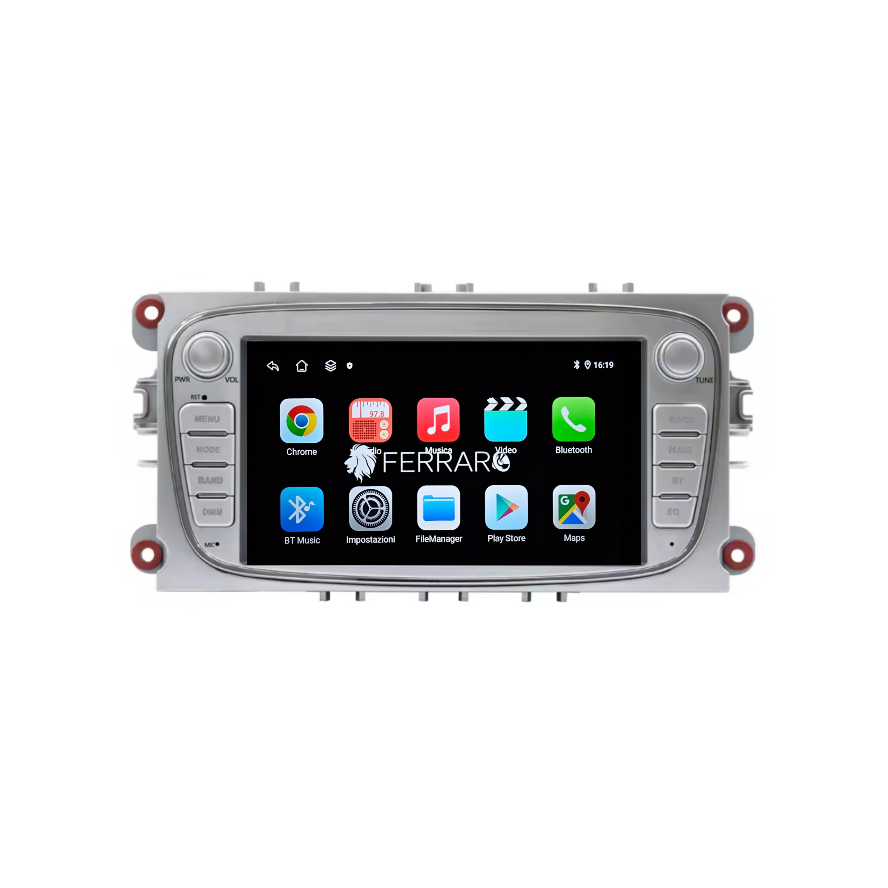 Autoradio per Ford Universale 7" | Anni in Descrizione | Android | Bluetooth | CarPlay | Android Auto | 2GB/4GB/6GB/8GB Ram