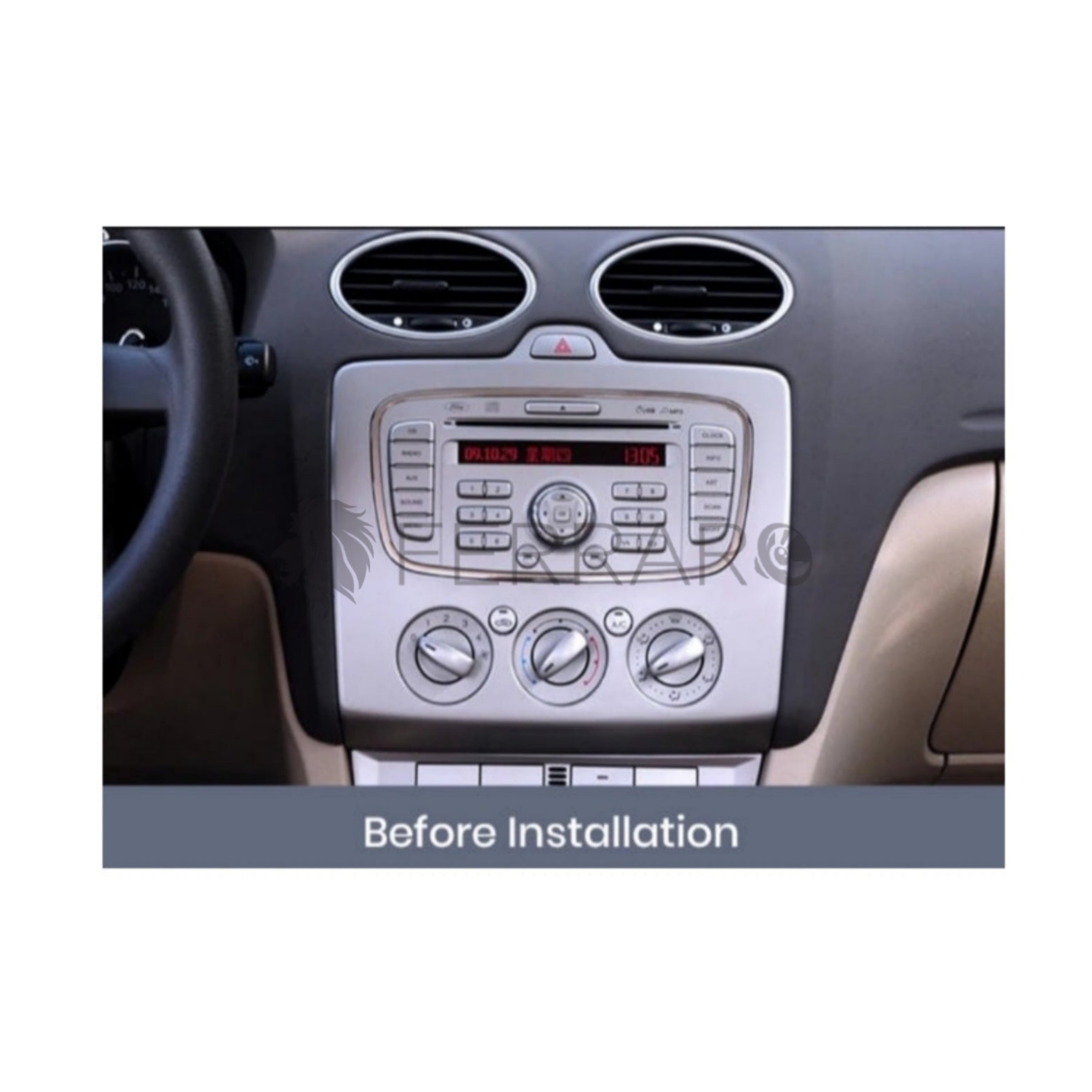 Car Radio for FORD FOCUS 2 [2004 - 2011] - 2GB/4GB/6GB/8GB Car Radio with Intelligent System, GPS, Navigator, 2Din 9"Inch, Wifi