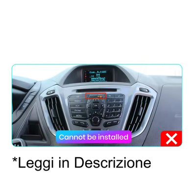 Autoradio per Ford Tourneo Custom | Transit 9" | 2012-2018 | Android | Bluetooth | CarPlay | Android Auto | 2GB/4GB/6GB/8GB Ram