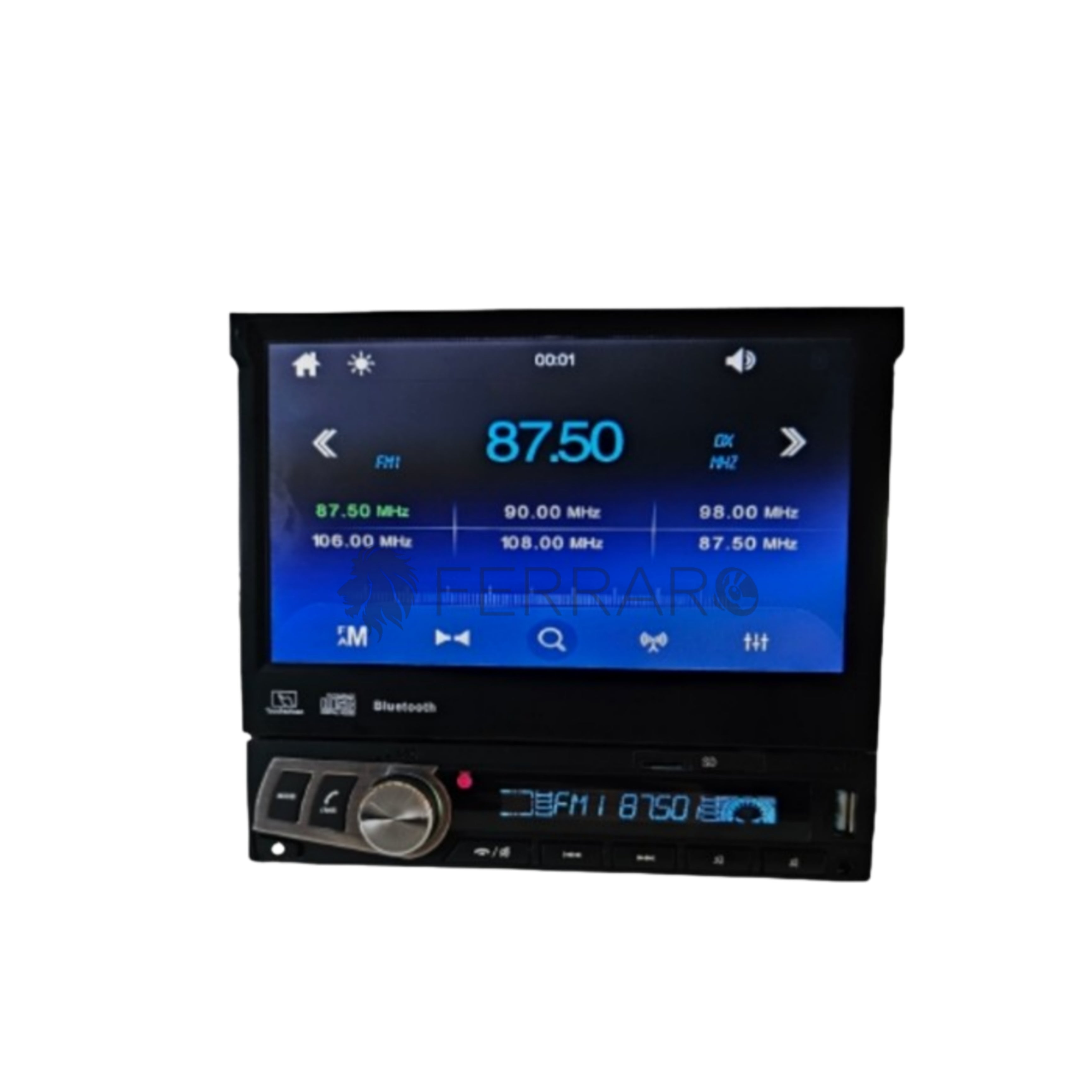 Autoradio per Citroen C2 7" | 2003-2009 | Bluetooth | Radio | USB | Mirror Link