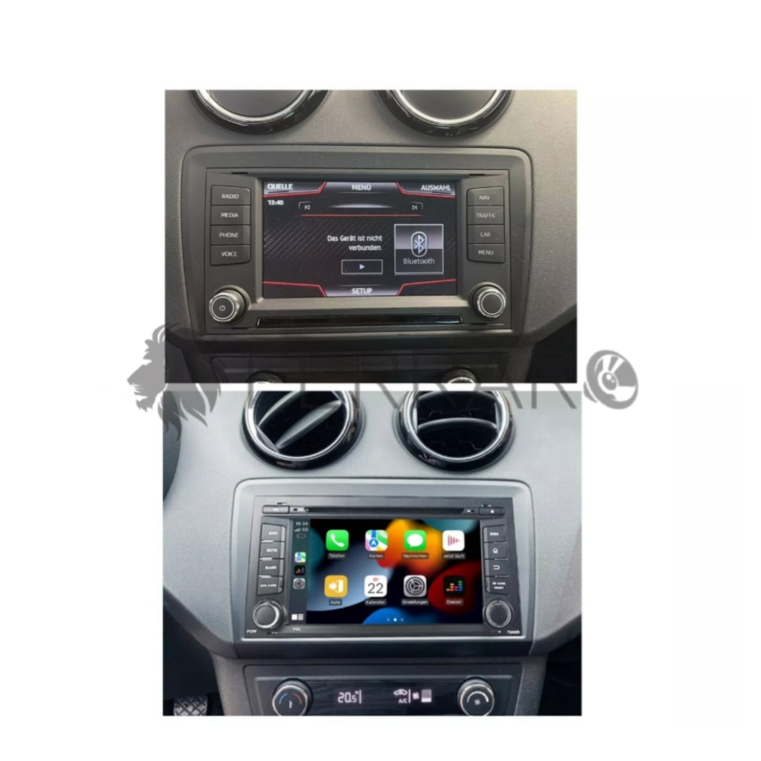 Autoradio per Seat Leon MK3 | Ibiza 7" | 2012-2018 | Android | Bluetooth | CarPlay | Android Auto | 4GB/8GB Ram