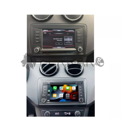 Autoradio per Seat Leon MK3 | Ibiza 7" | 2012-2018 | Android | Bluetooth | CarPlay | Android Auto | 4GB/8GB Ram