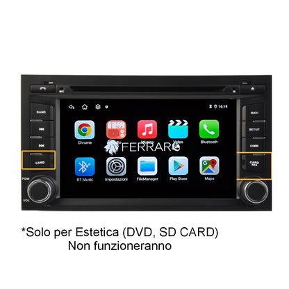 Autoradio per Seat Leon MK3 | Ibiza 7" | 2012-2018 | Android | Bluetooth | CarPlay | Android Auto | 4GB/8GB Ram