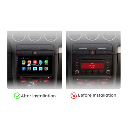 Car Radio for AUDI A4 B6 [2000 - 2009] - 2GB/4GB/6GB/8GB Ram, Intelligent car system, 2Din 9"Inch, GPS, Navigator, Wifi