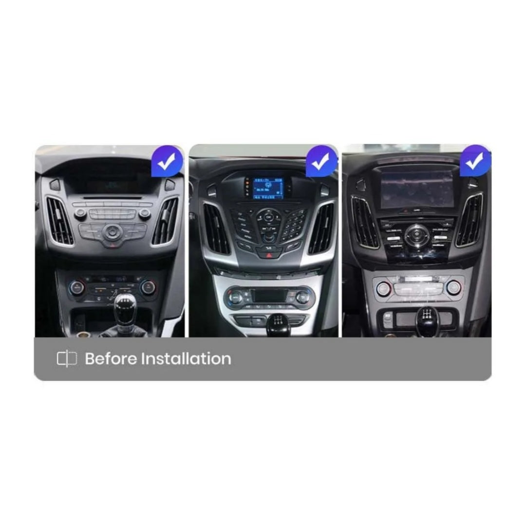 Autoradio per Ford Focus 3 9.7" | 2011-2019 | Android | Bluetooth | CarPlay | Android Auto | Modello Tesla | 4GB/8GB Ram