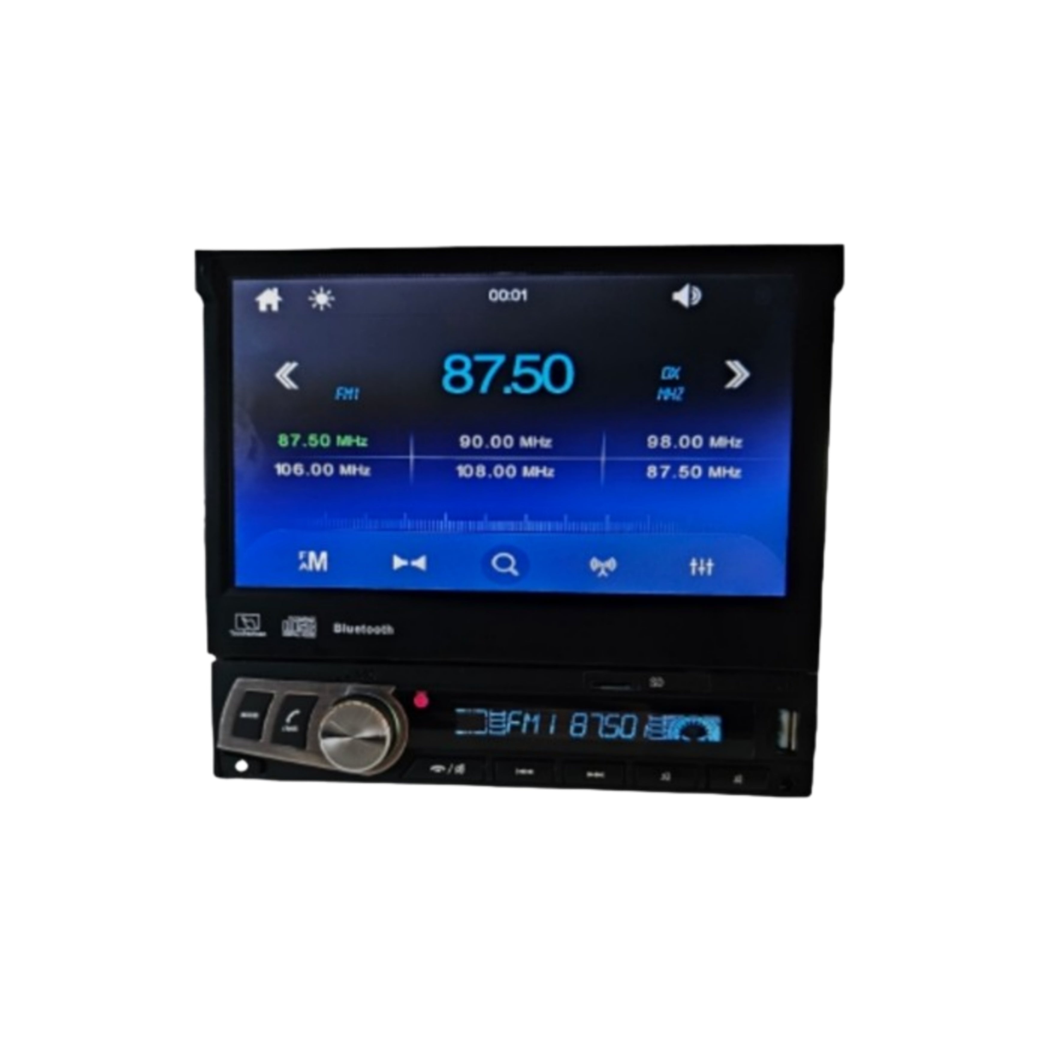 Autoradio per Citroen Berlingo B9 | Peugeot Partner 7" | 2008-2019 | Bluetooth | Radio | USB | Mirror Link