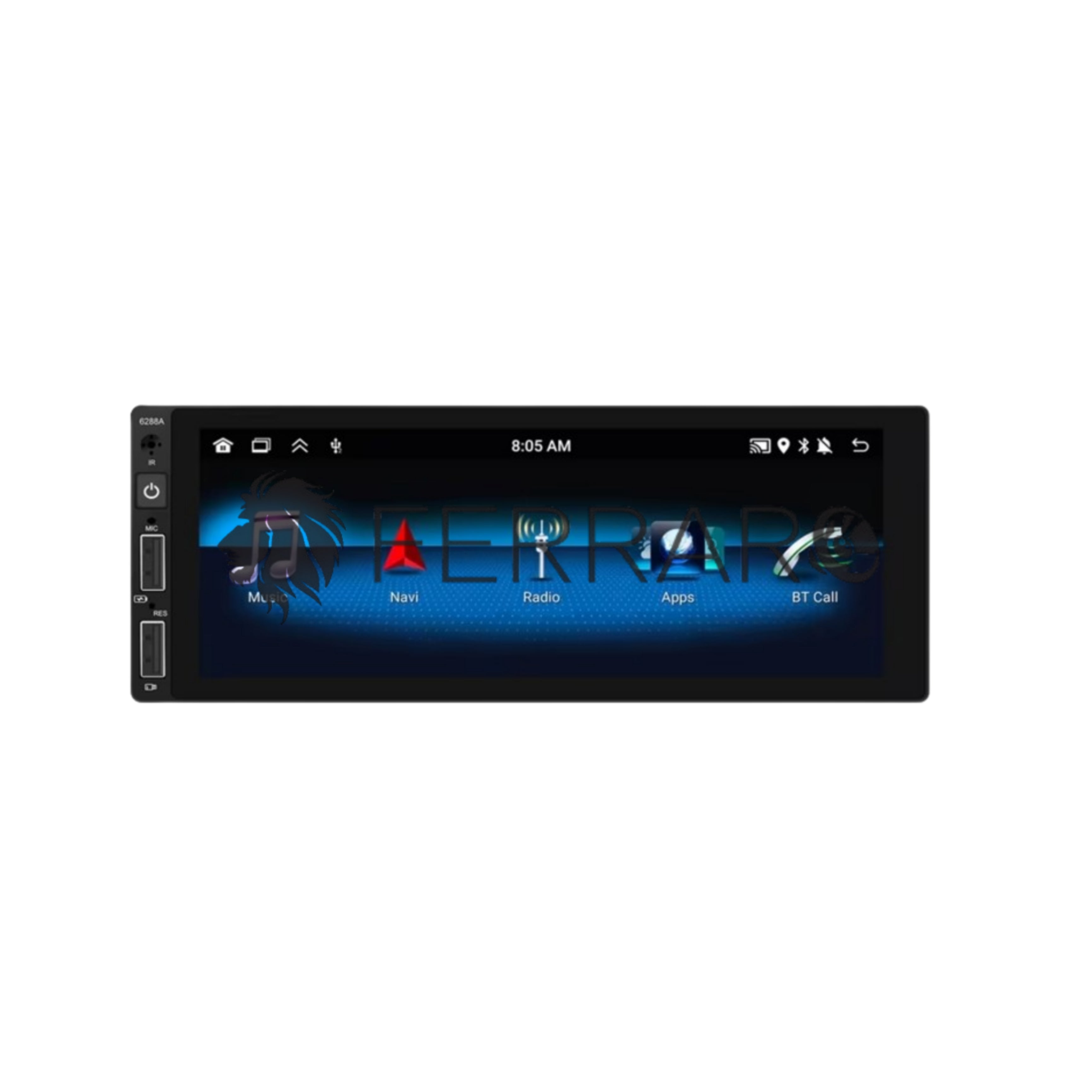 Autoradio per Peugeot 206/206cc/206sw 6.9" | 2001-2008 | Android | Bluetooth | CarPlay | Android Auto | 2/32GB Ram