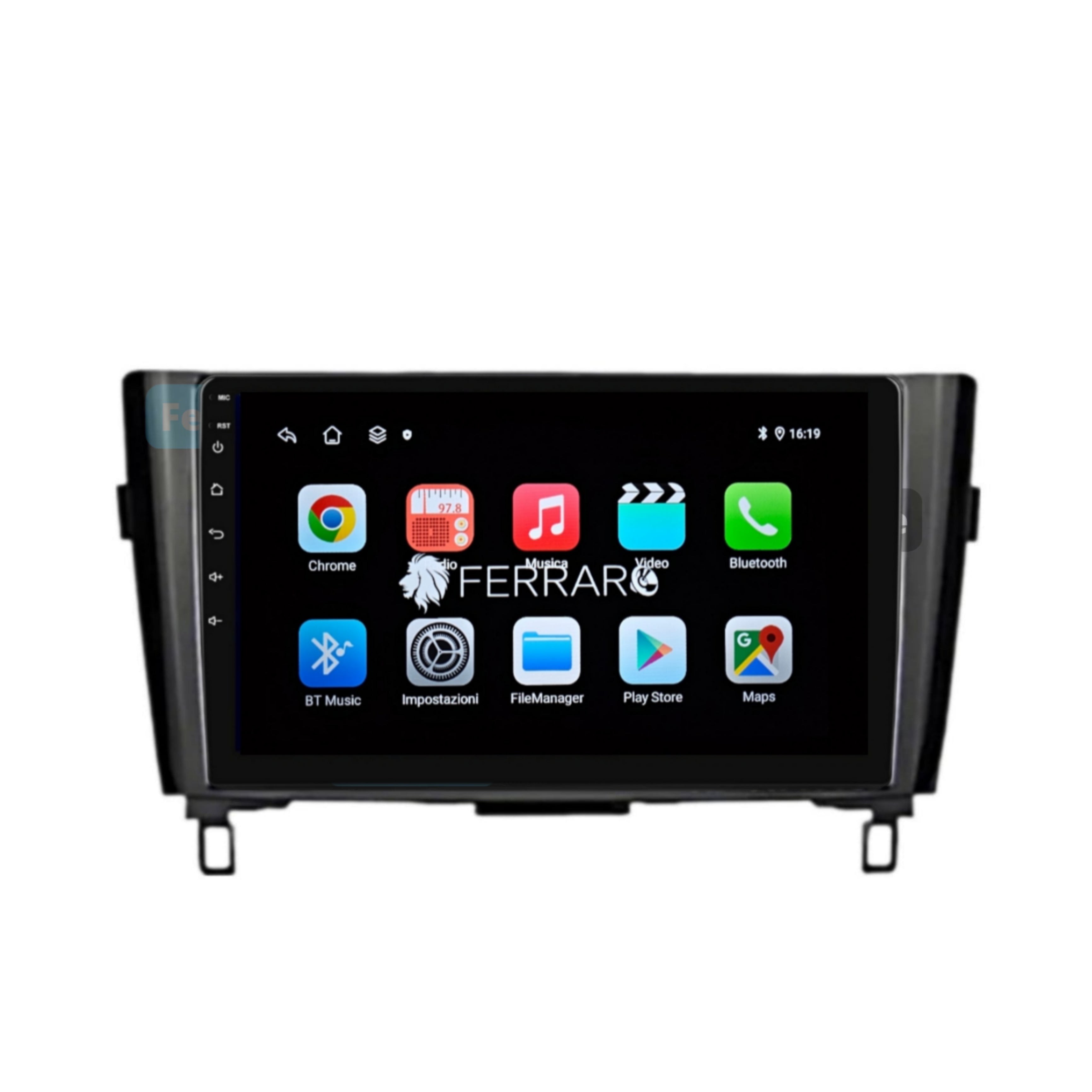 Autoradio per Nissan Qashqai J11 | x-Trail 3 T32 10.1" | 2013-2017 | Android | Bluetooth | CarPlay | Android Auto | 2GB/4GB Ram