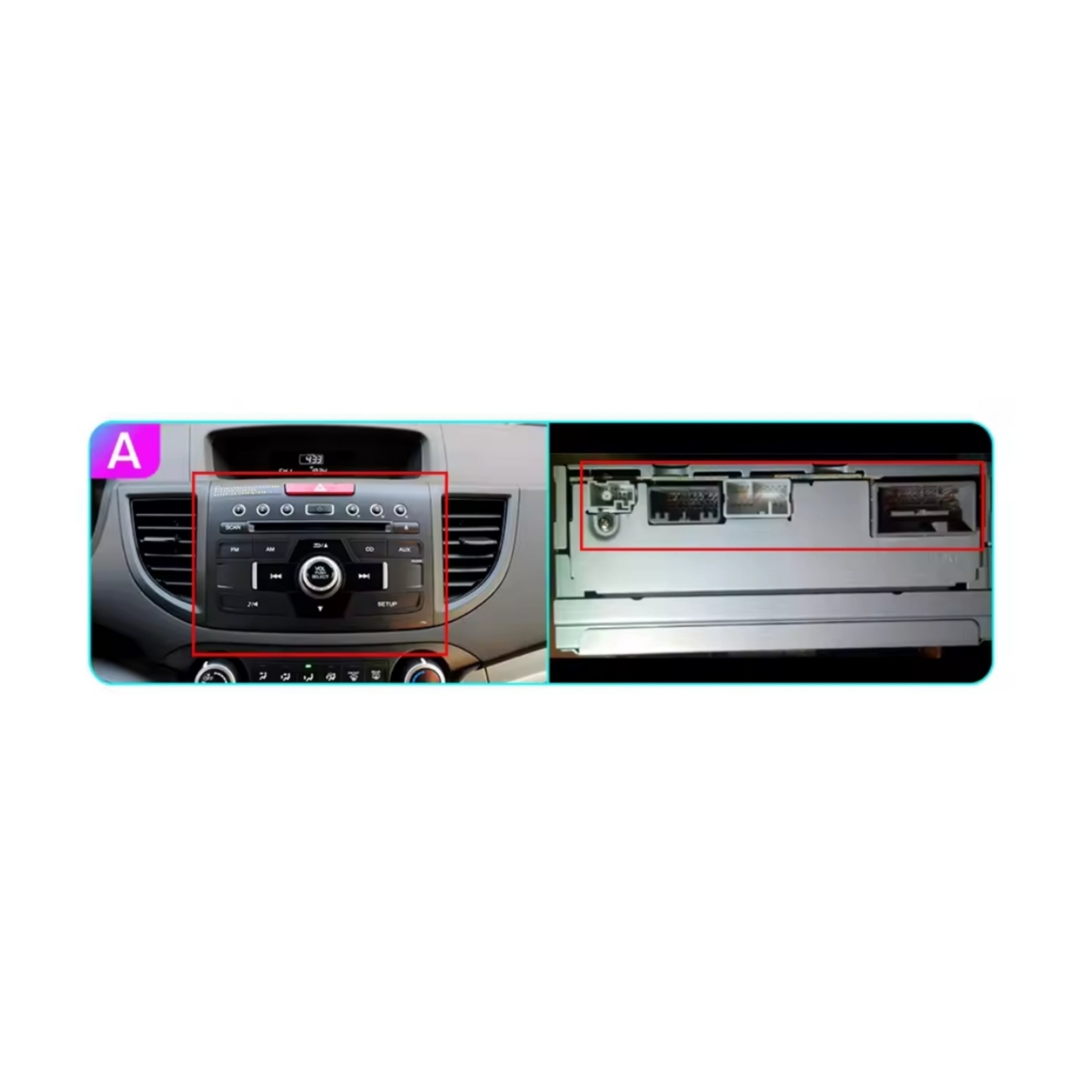 Autoradio per Honda CR-V 9" | 2012-2016 | Android | Bluetooth | CarPlay | Android Auto | 2GB/4GB/6GB/8GB Ram