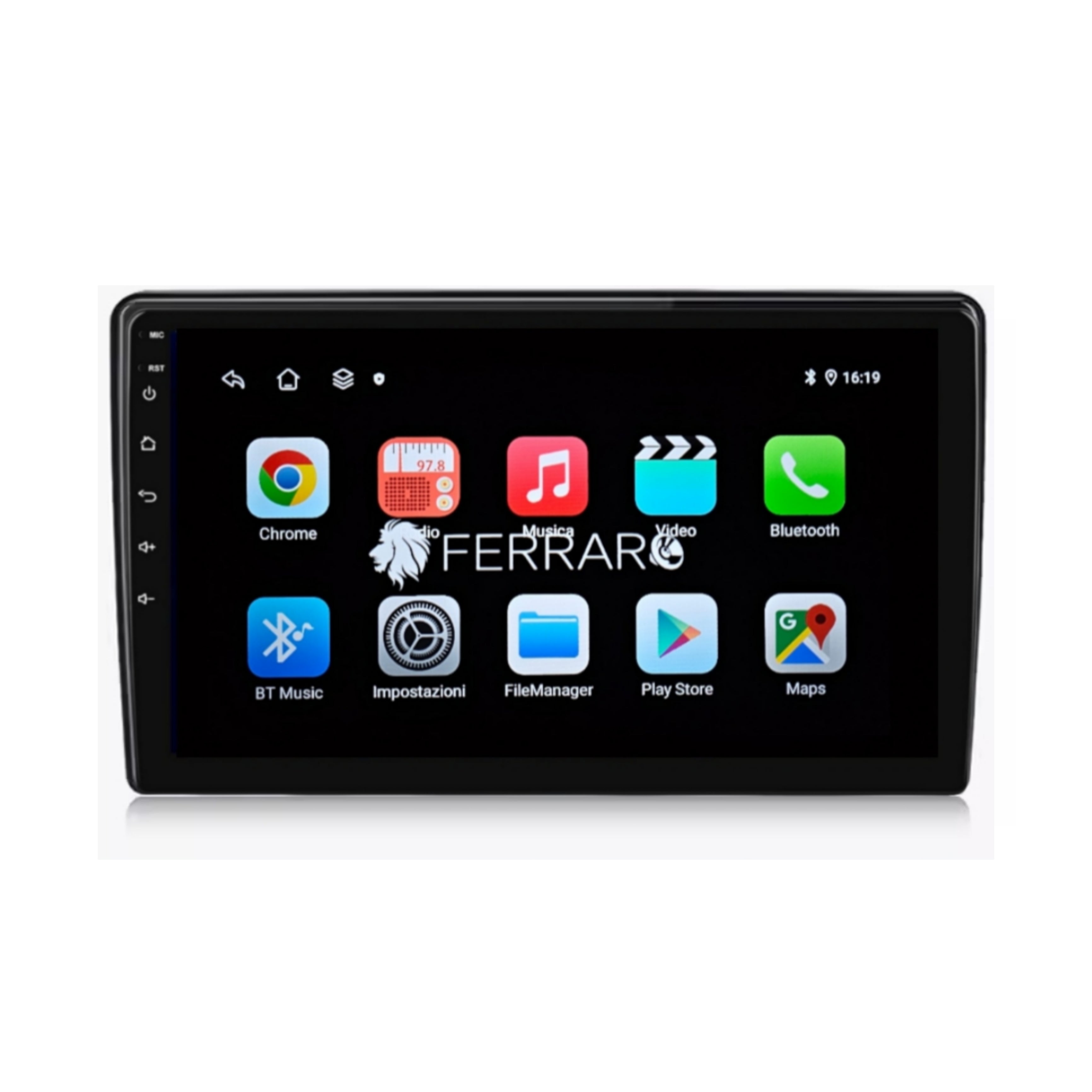 Car Radio for FIAT 500s [2016 onwards] - 2GB/4GB/6GB/8GB Intelligent car system, 2Din 9"Inch, GPS, Navigator, Wifi