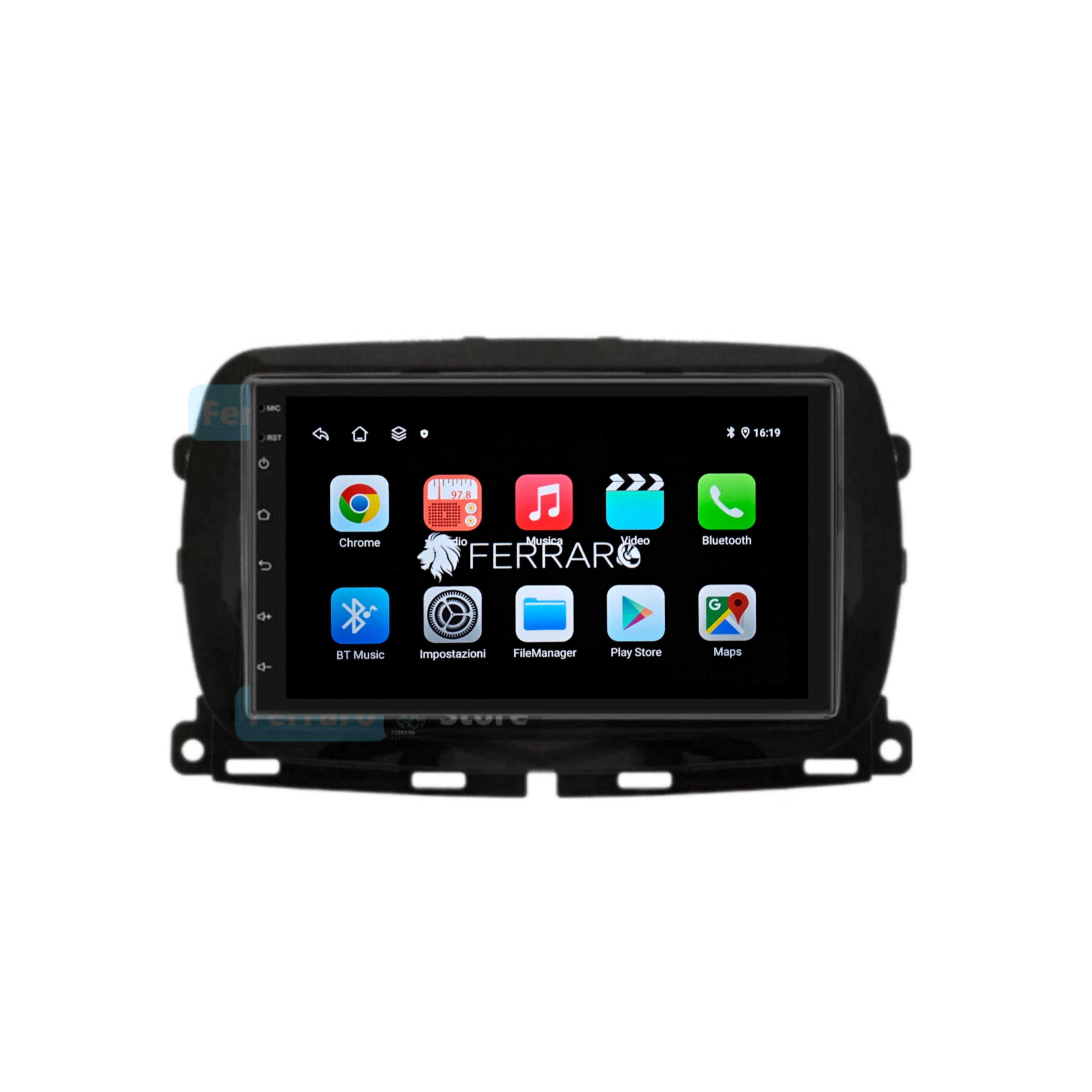 Car Radio for FIAT 500s [2016 onwards] - 2GB/4GB/6GB, Intelligent car system, 2Din 7"Inch, GPS, Navigator, Wifi.