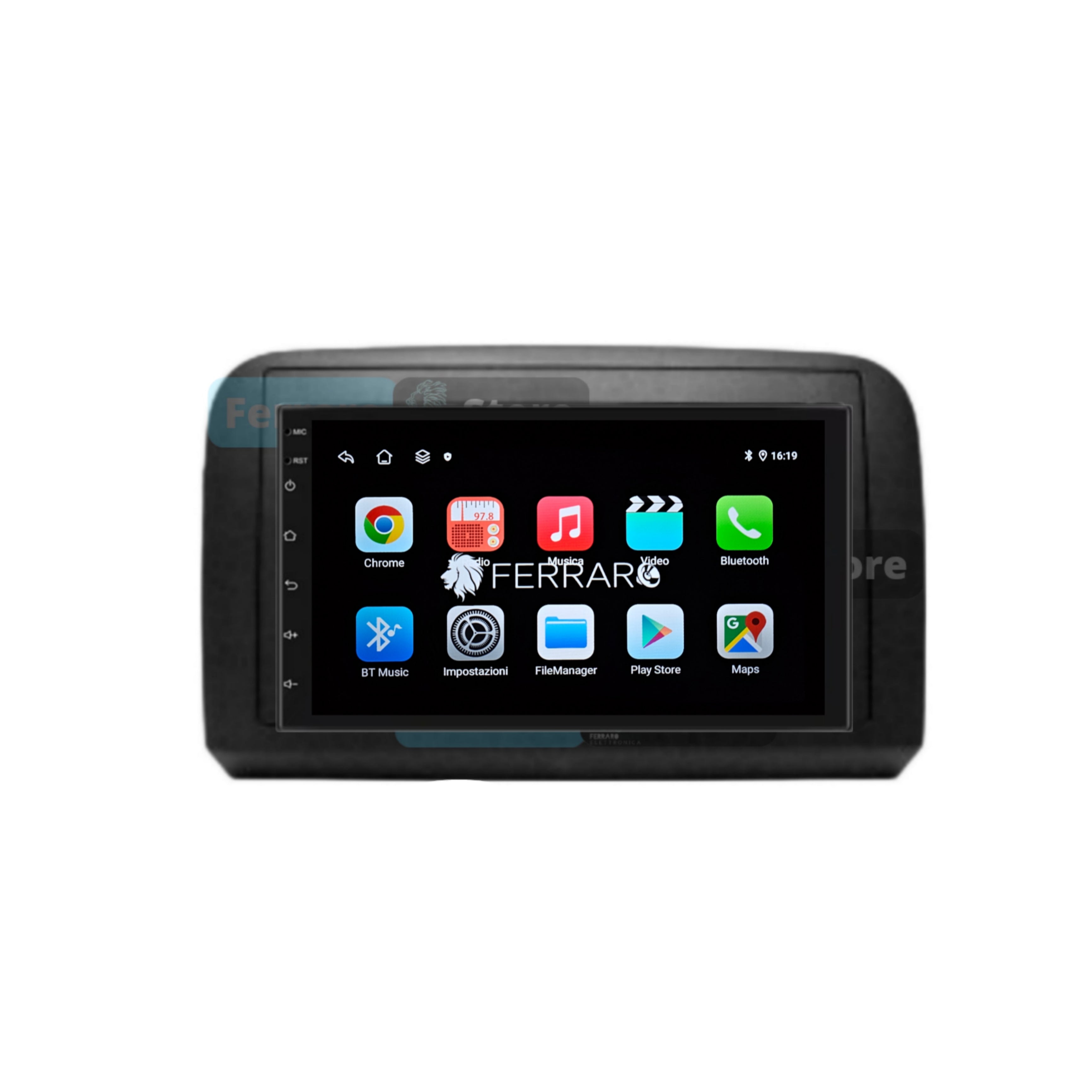 Autoradio per Fiat Idea | Lancia Musa 7" | 2003-2008 | Android | Bluetooth | CarPlay | Android Auto | 2GB/4GB/6GB/8GB Ram