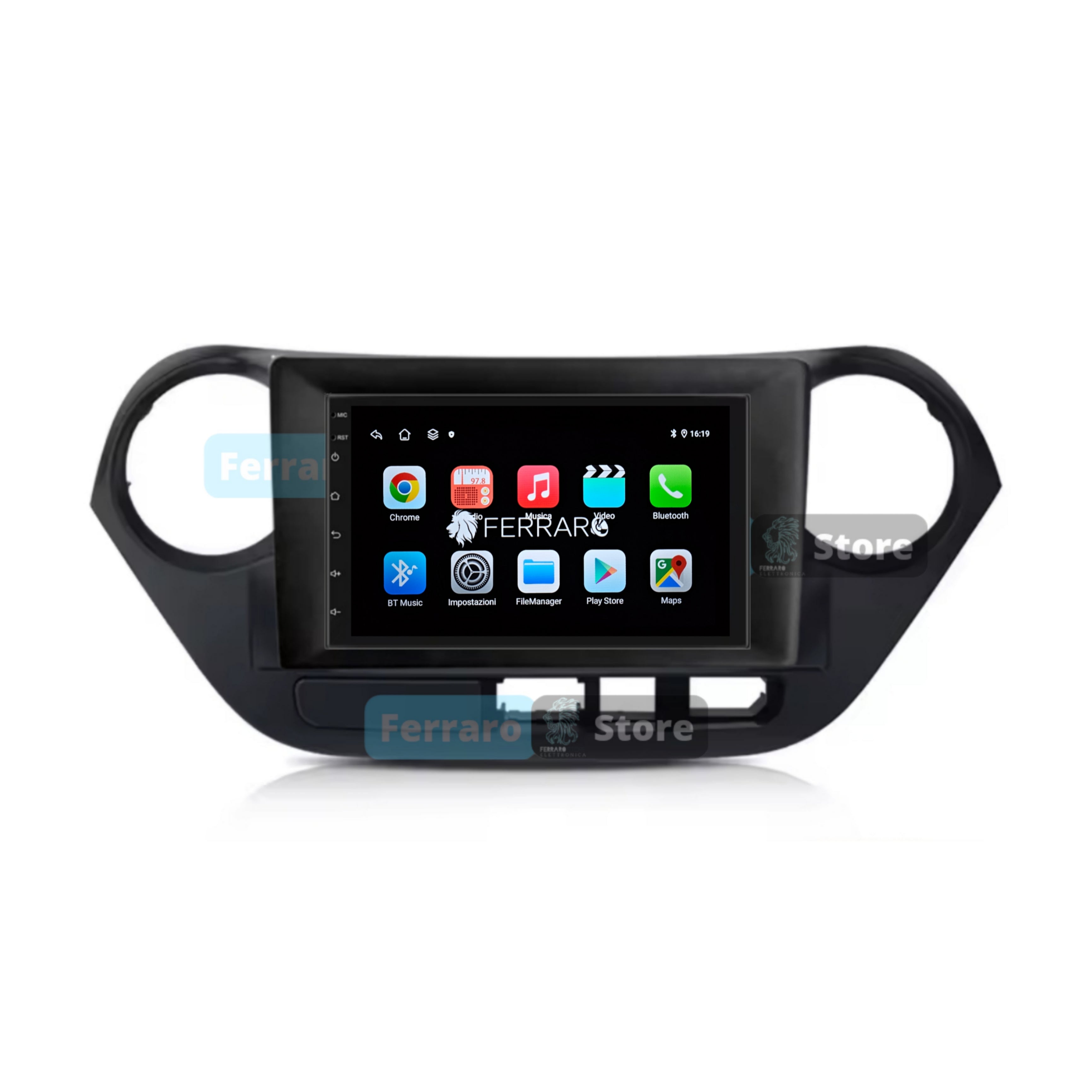 Autoradio per Hyundai Grand i10 7" | 2013-2016 | Android | Bluetooth | CarPlay | Android Auto | 2GB/4GB/6GB/8GB Ram