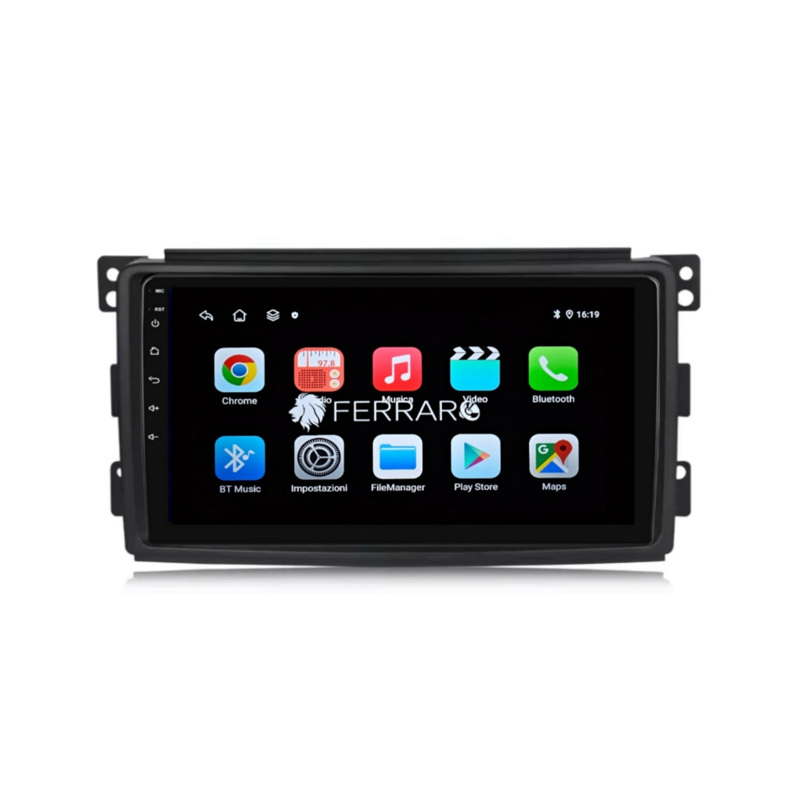 Autoradio per Smart 451 9" | 2002-2015 | Android | Bluetooth | CarPlay | Android Auto | 2GB/4GB/6GB/8GB Ram