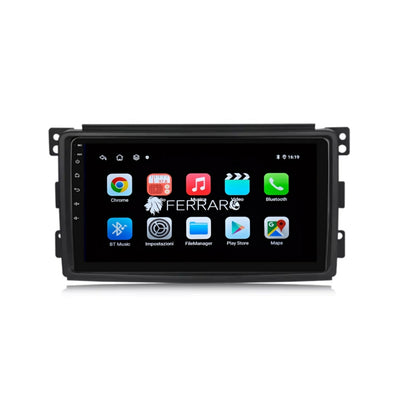 Autoradio per Smart 451 9" | 2002-2015 | Android | Bluetooth | CarPlay | Android Auto | 2GB/4GB/6GB/8GB Ram