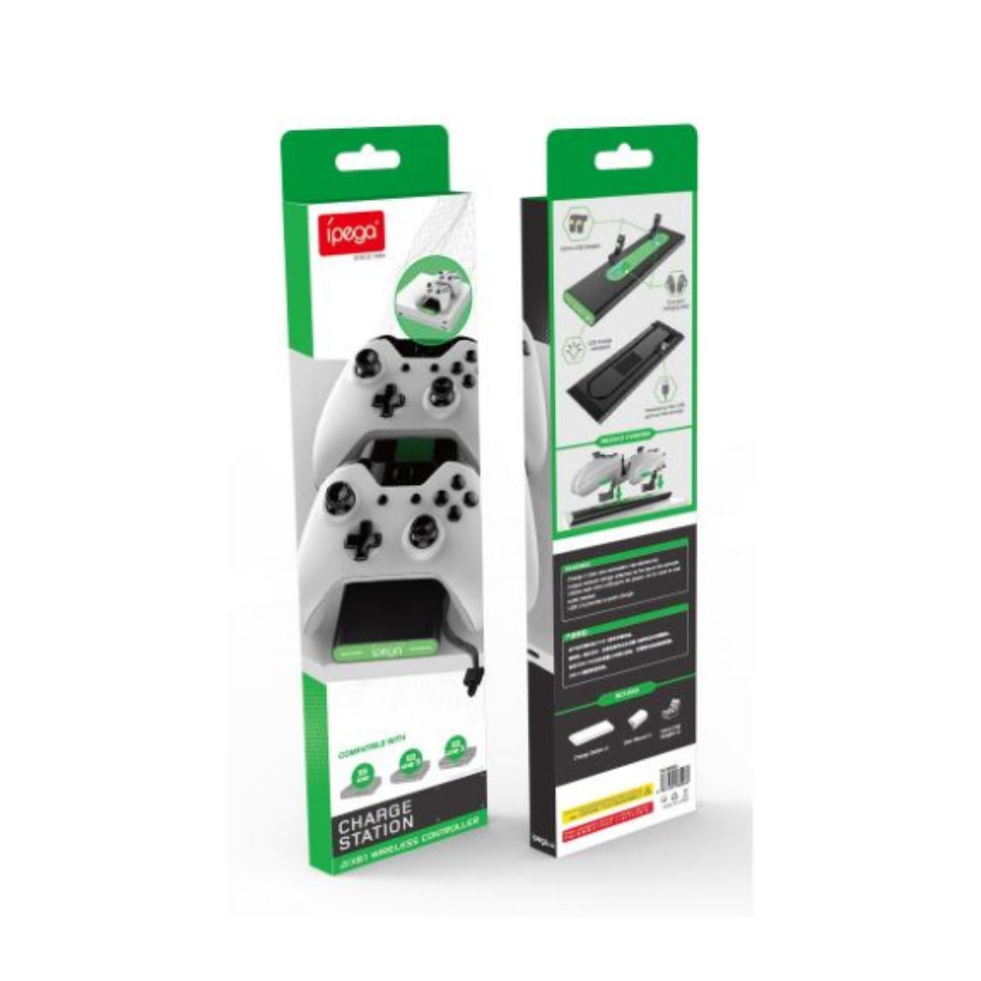 Stazione di Ricarica | 2 Slot | PG-XB003 |  Compatibile per controller XBOX One