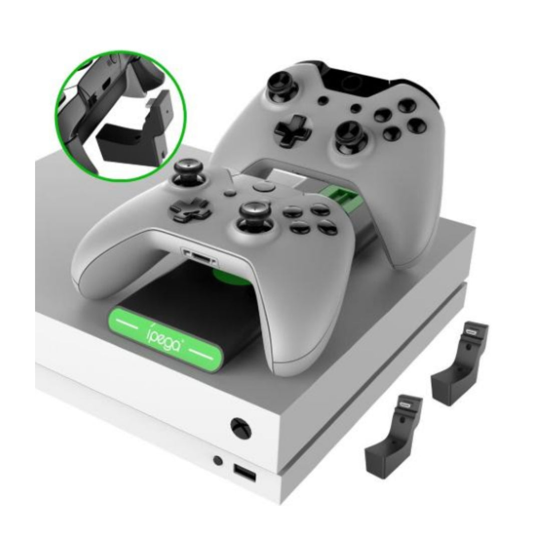 Stazione di Ricarica | 2 Slot | PG-XB003 |  Compatibile per controller XBOX One