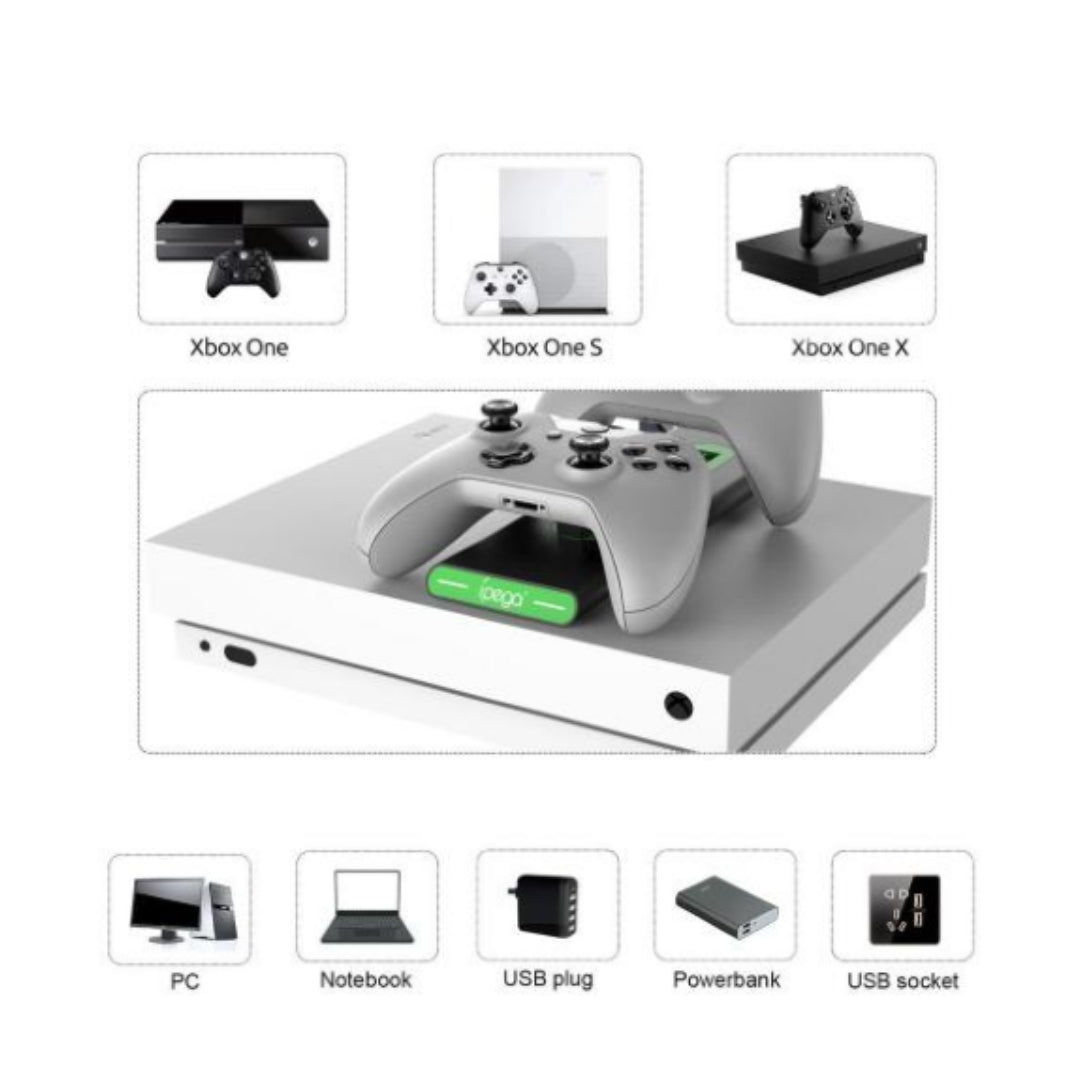 Stazione di Ricarica | 2 Slot | PG-XB003 |  Compatibile per controller XBOX One