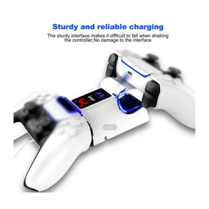 Stazione Ricarica Luminosa | PG-P5003 | Compatibile per controller PS5