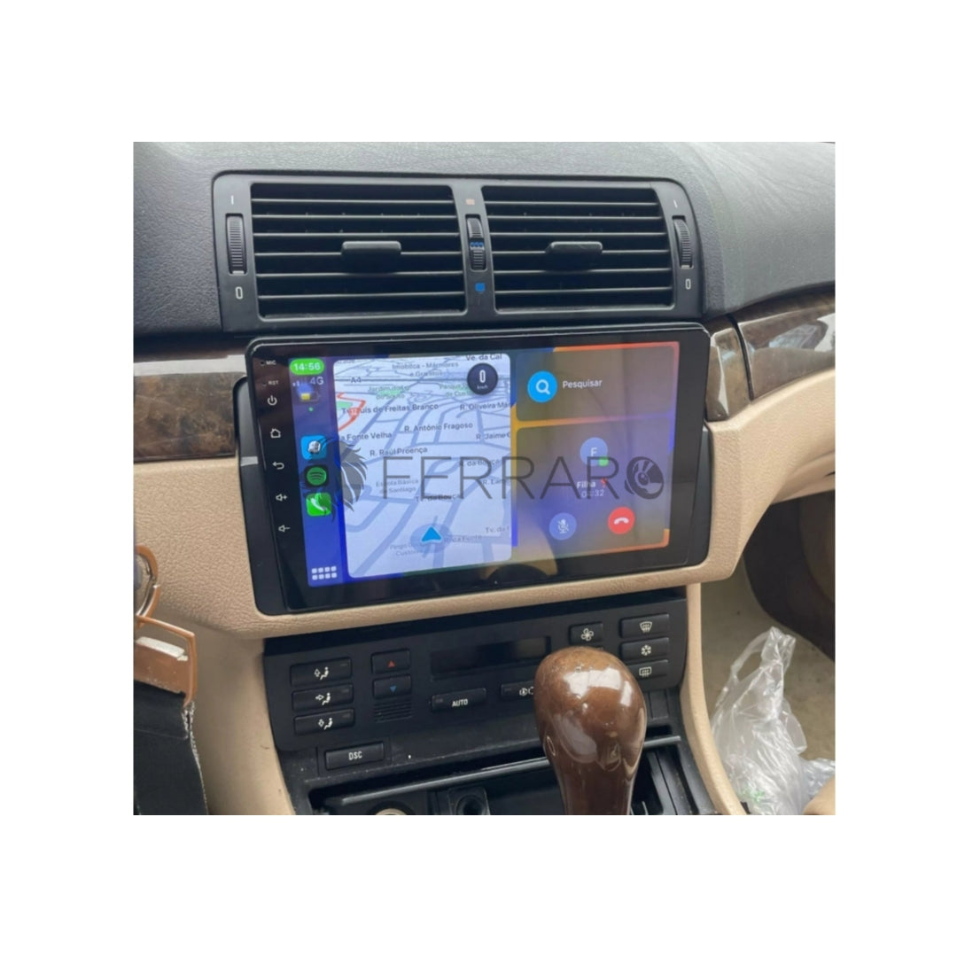 9" Android 14 CarPlay Stereo For BMW E46 M3 – GPS Touch Screen Radio Head Unit With 3GB RAM