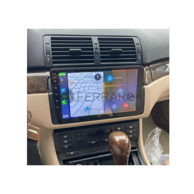 Autoradio per BMW E46/M3 9" | 1998-2006 | Android | Bluetooth | CarPlay | Android Auto | 2GB/4GB/6GB/8GB Ram