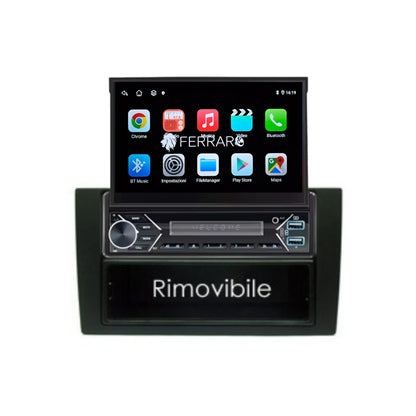 Autoradio per Audi A4 B6 7" | 2000-2009 | Android | Motorizzato | Bluetooth | CarPlay | Android Auto | 2/32GB Ram