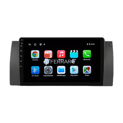 Autoradio per BMW 5/E39/E53/X5/M5  9" | 1995-2003 | Android | Bluetooth | CarPlay | Android Auto | 2GB/4GB/6GB/8GB Ram