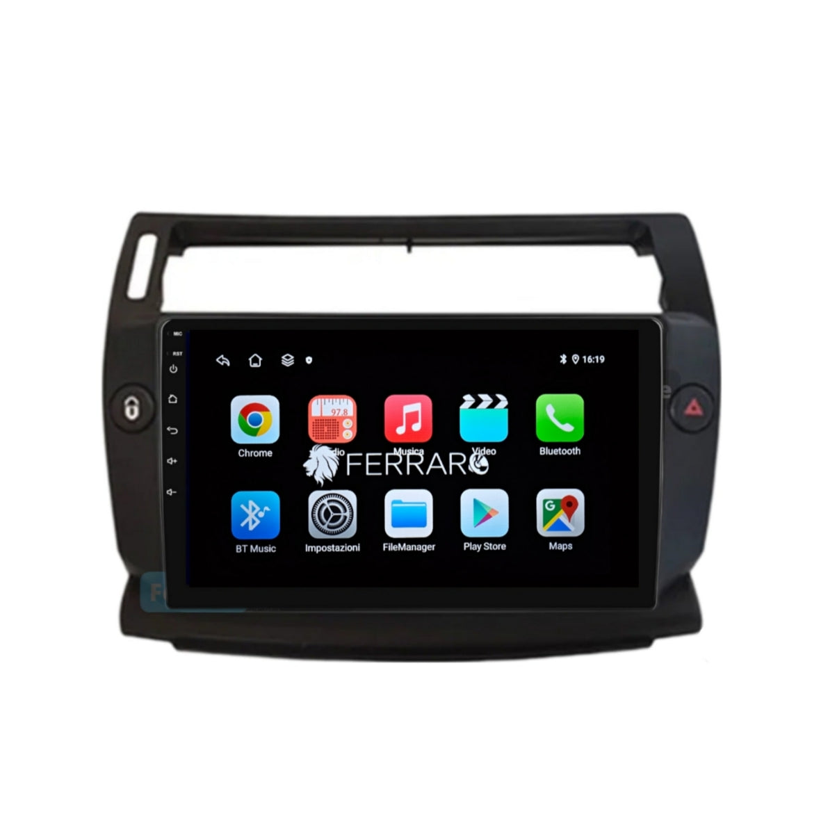 Autoradio per Citroen C4 9" | C-Triomphe | C-Quatre | 2004-2009 | Android | Bluetooth | CarPlay | Android Auto | 2GB/4GB/6GB/8GB Ram