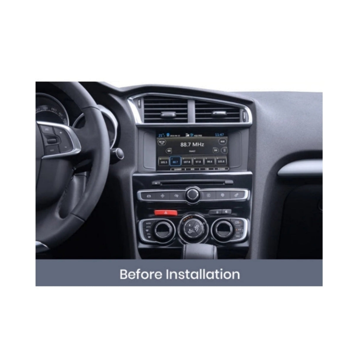 Autoradio per Citroen C4 2 B7 10.1" |2013-2016 | Android | Bluetooth | CarPlay | Android Auto | 2GB/4GB/8GB Ram