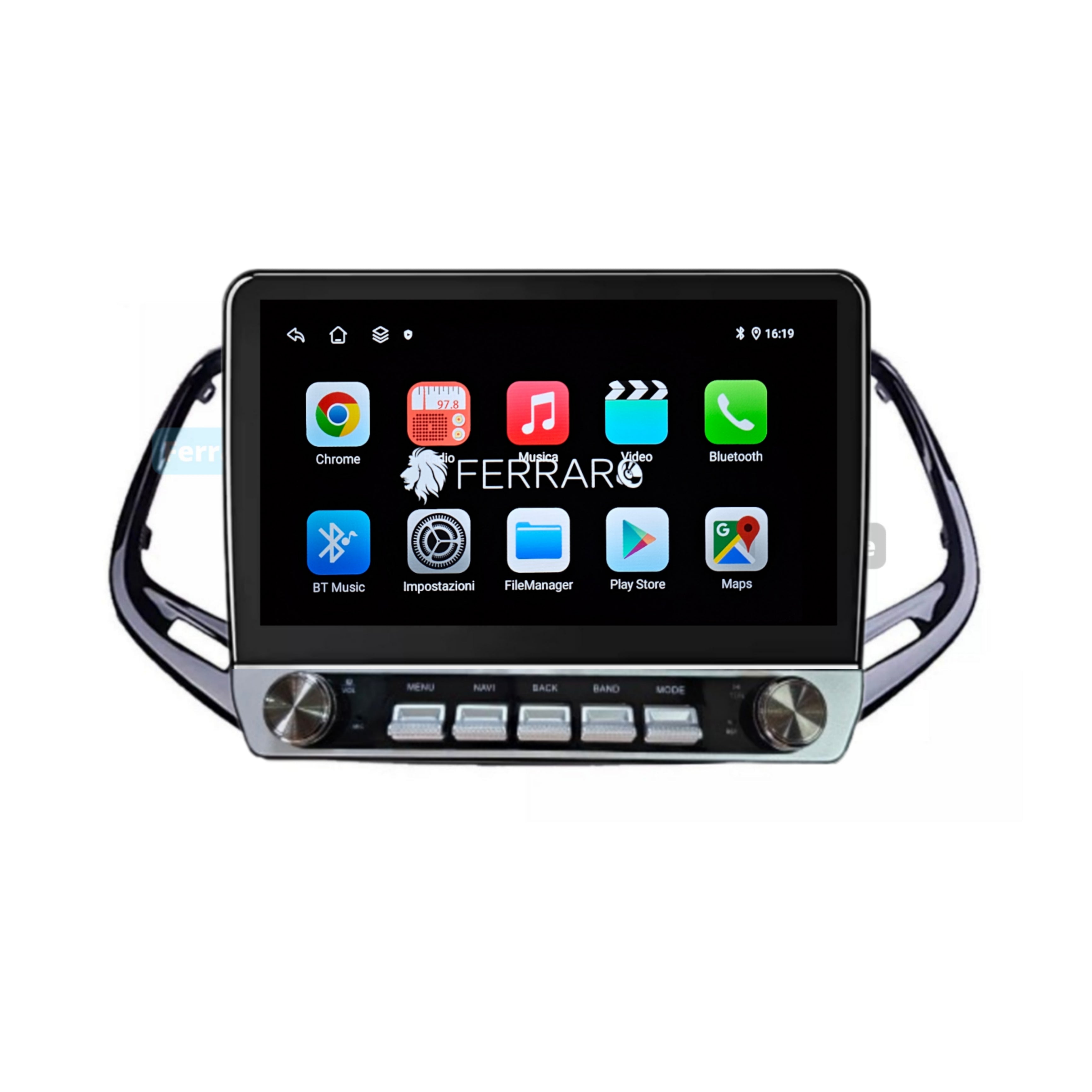 Autoradio per Jeep Compass 10" | Dal 2017> | Android | Bluetooth | CarPlay | Android Auto | 4/64GB Ram