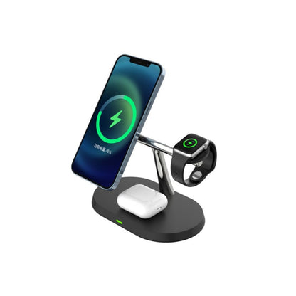 3 in 1 Wireless Charging Station - Charger for smartphones, headphones and Appletwatch, Wireless, Charging Station