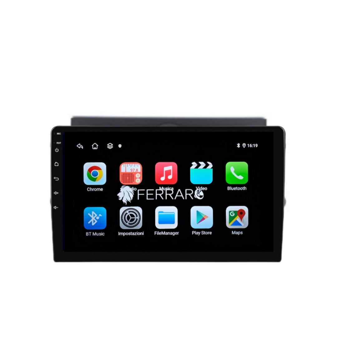 Autoradio per Renault Twingo III 9" | 2014-2018 | Android | Bluetooth | Estraibile | CarPlay | Android Auto | 2/32GB Ram