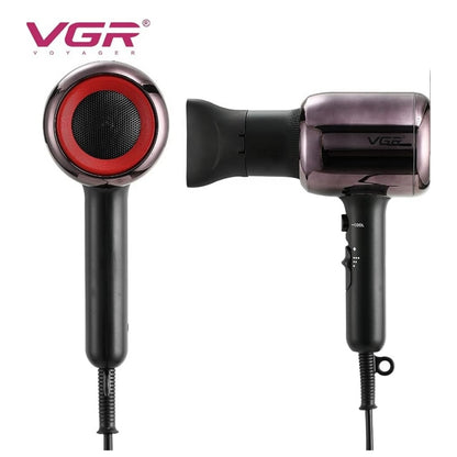 VGR Asciugacapelli Professionale | Elettrico | 1800w-2000w | VGR V-418