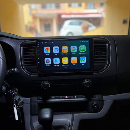 Autoradio per Peugeot Expert | Citroen Jumpy 3 | SpaceTourer | Opel Vivaro 9" | 2016-2021 | Android | Bluetooth | CarPlay | Android Auto | 2GB/4GB/6GB/8GB Ram