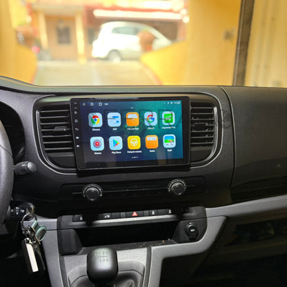 Autoradio per Peugeot Expert | Citroen Jumpy 3 | SpaceTourer | Opel Vivaro 9" | 2016-2021 | Android | Bluetooth | CarPlay | Android Auto | 2GB/4GB/6GB/8GB Ram