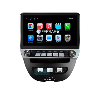 Autoradio per Toyota Aygo | Citroen C1 | Peugeot 107 10" | 2005-2014 | Android | Bluetooth | CarPlay | Android Auto | 4/64GB Ram