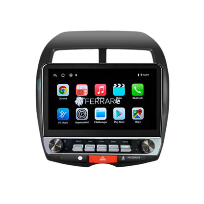 Autoradio per Mitsubishi | Peugeot 4008 | Citroen C4 AirCross 10" | 2010-2018 | Android | Bluetooth | CarPlay | Android Auto | 4/64GB Ram