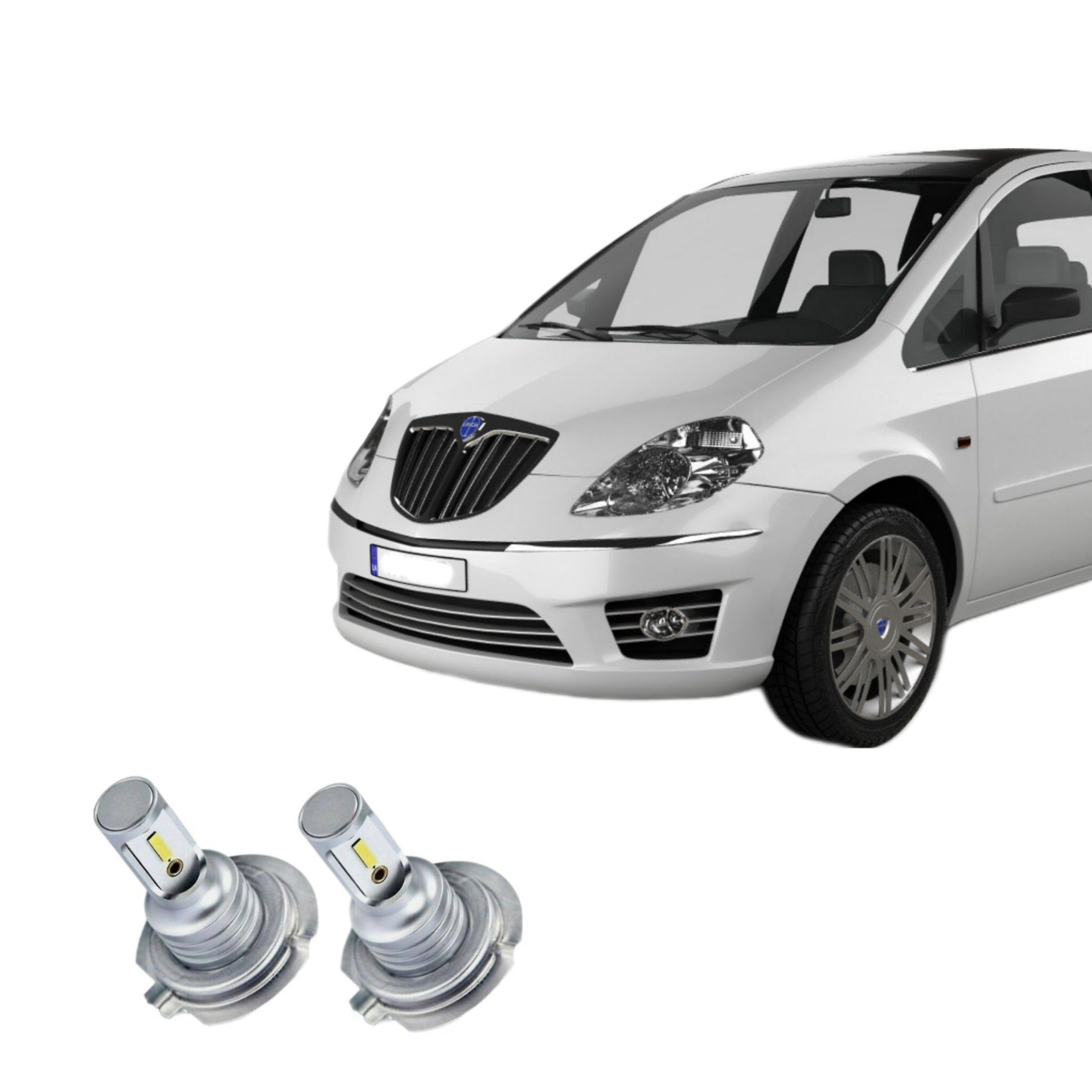 Lampadine Led H7 per Lancia Musa | Fiat Idea | Anabbaglianti | Abbaglianti |  Lampadine | Led Bianco