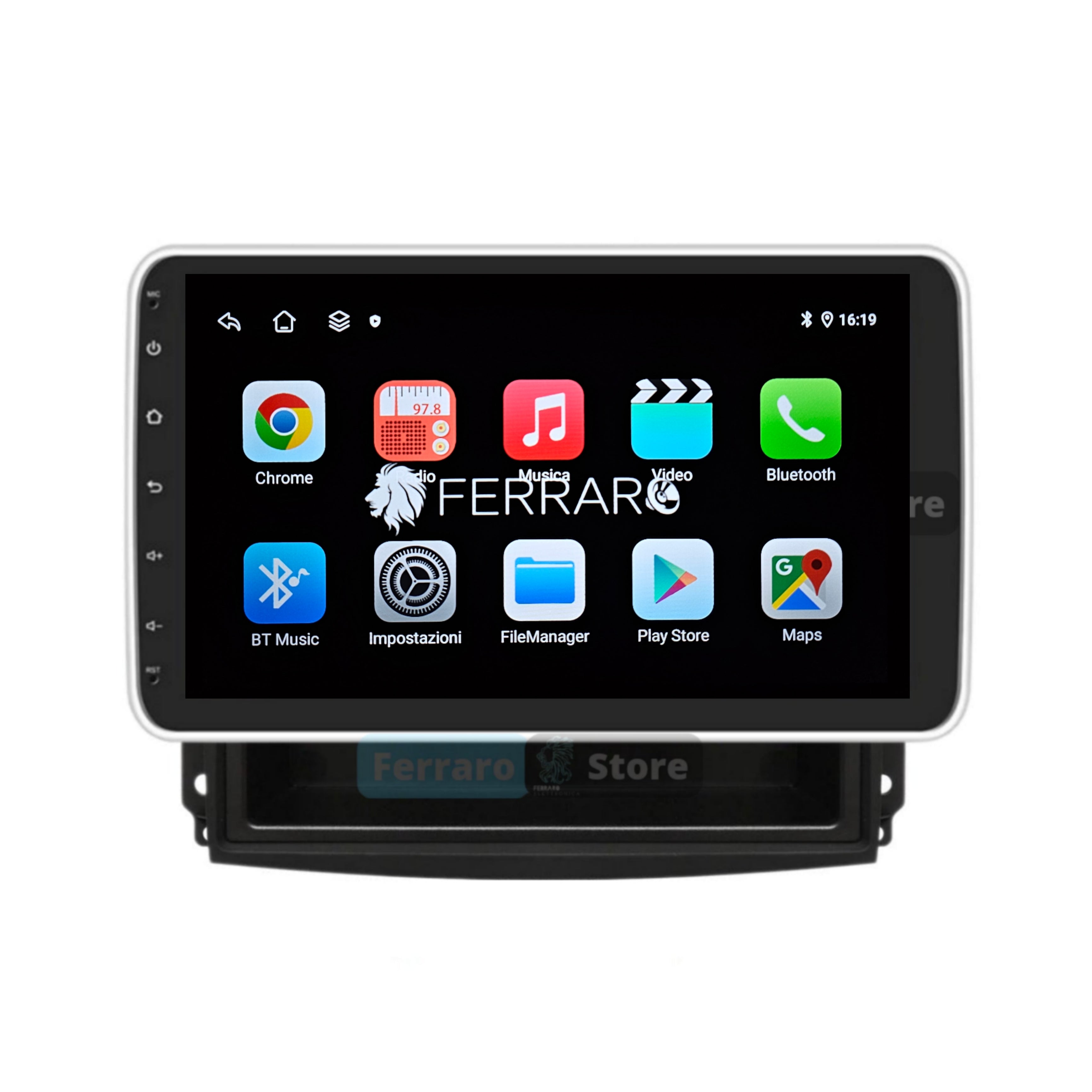 Autoradio per Fiat 500L 10" | 2012-2022 | Android | Bluetooth | Estraibile | CarPlay | Android Auto | 2GB/6GB/8GB Ram