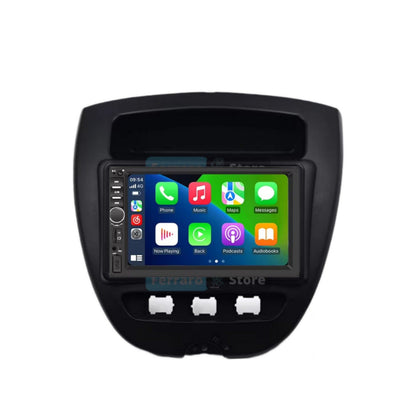 Autoradio per Citroen C1 | Toyota Aygo | Peugeot 107 | 7" |  2005-2014 | Bluetooth | Radio | USB | CarPlay | Android Auto