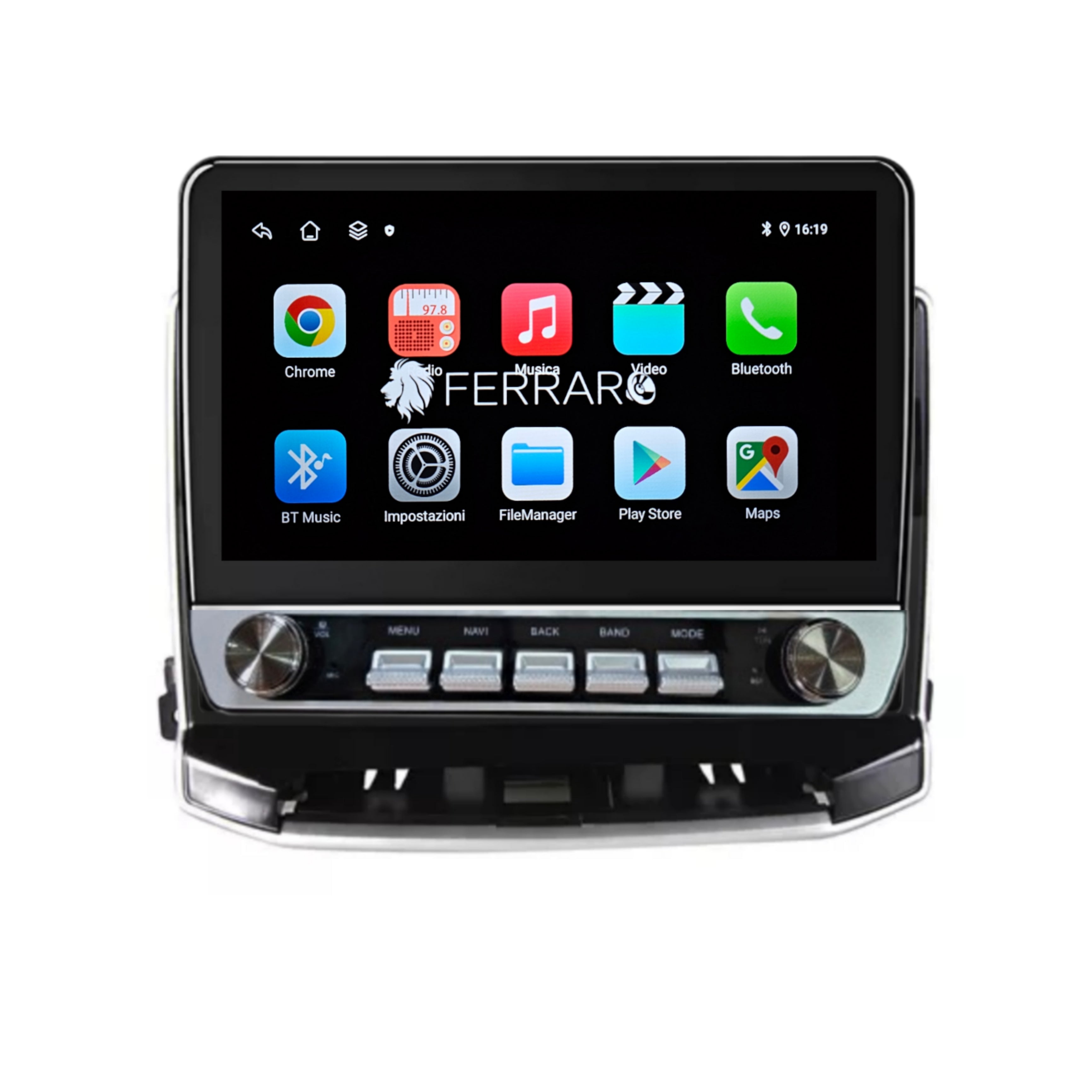 Autoradio per Jeep Compass 10" | Dal 2021 | Android | Bluetooth | CarPlay | Android Auto | 4/64GB Ram