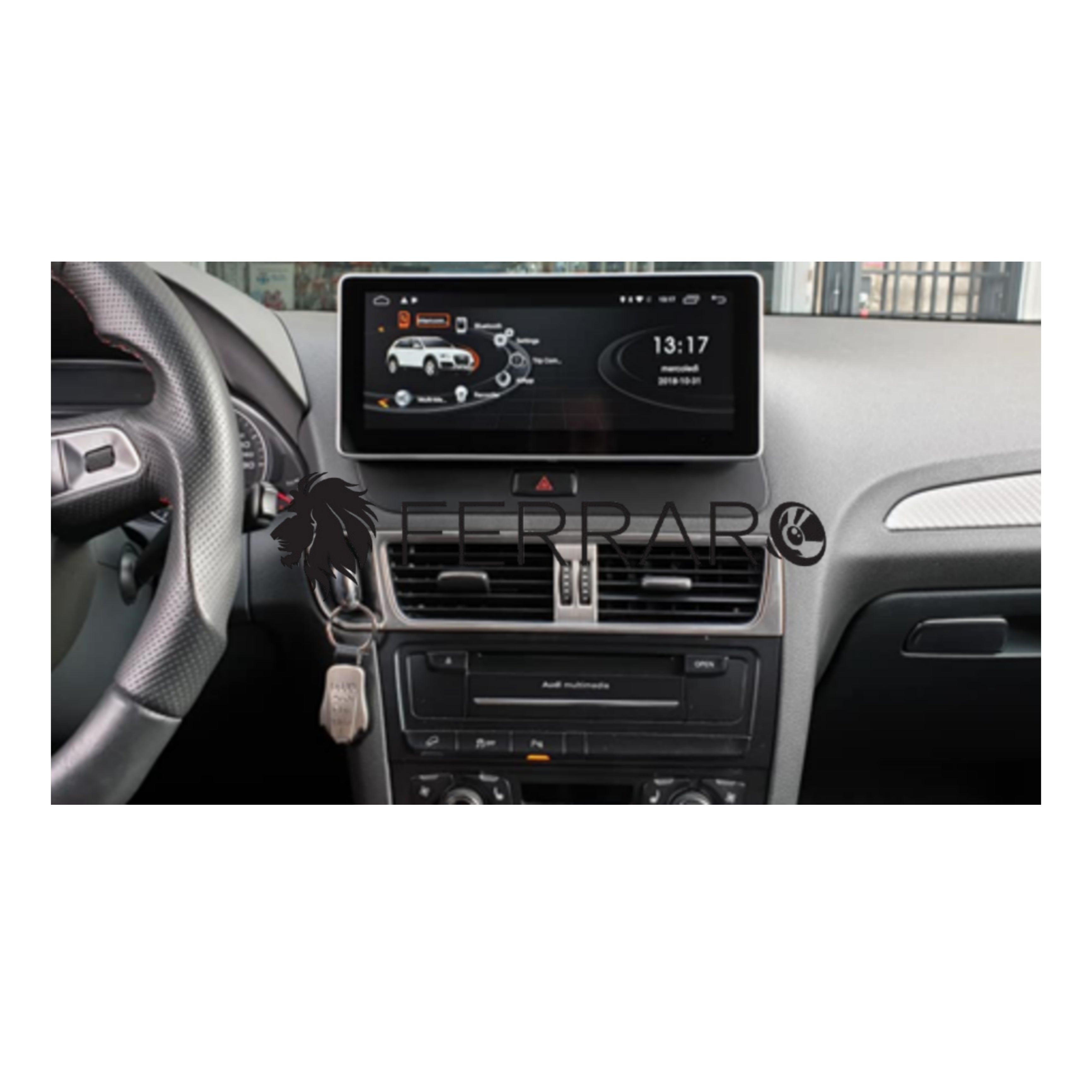 Autoradio per Audi Q5 12.3" | 2009-2018 | Android | Bluetooth | CarPlay | Android Auto | 4/64GB Ram