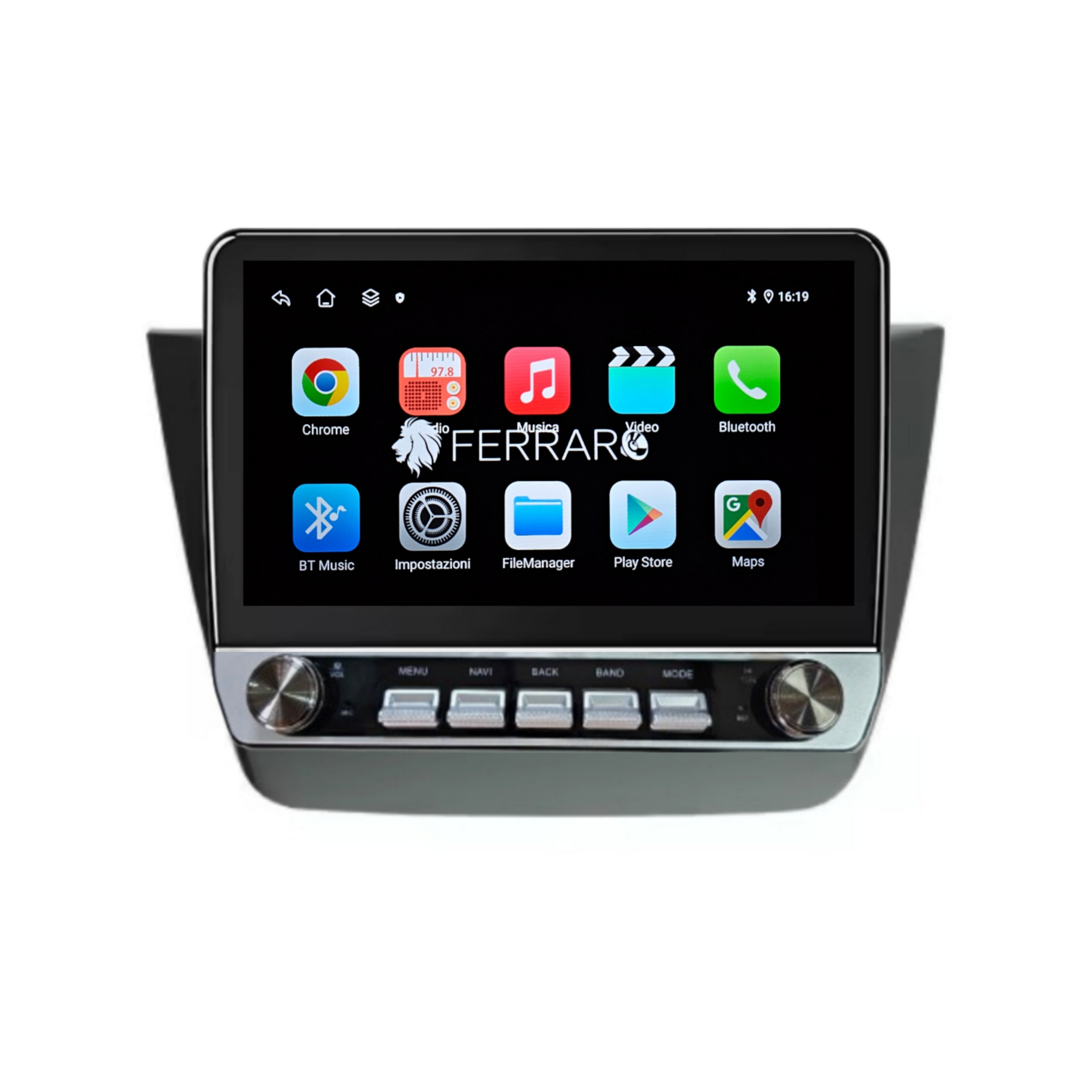 Autoradio per MG ZS 10" | 2014-2021 | Android | Bluetooth | CarPlay | Android Auto | 4/64GB Ram