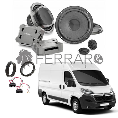 Hertz Kit 4 Casse | Altoparlanti | CK 165 |  Citroen Jumper dal 2006