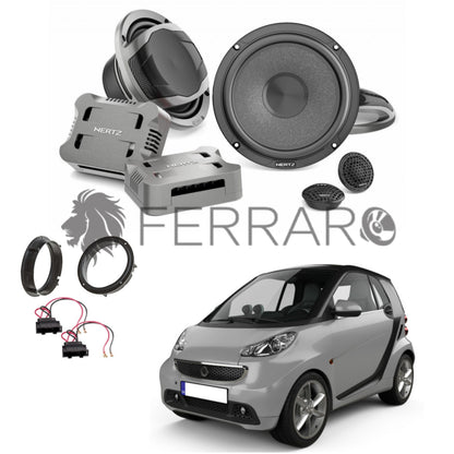 Hertz Kit 4 Casse | CK165 | Altoparlanti  2 Vie | Smart Fortwo w451