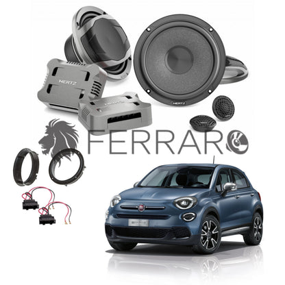 Hertz Kit 4 Casse | Hertz CK 165 | Altoparlanti Anteriori | Fiat 500X